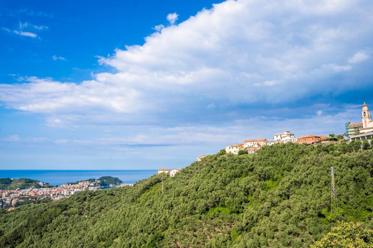 Ferienwohnung 016 - Casa Tranquilla Vista Mare, Pace E Natura - 10 Minuti Dalla Spiaggia Sestri Levante Exterior foto